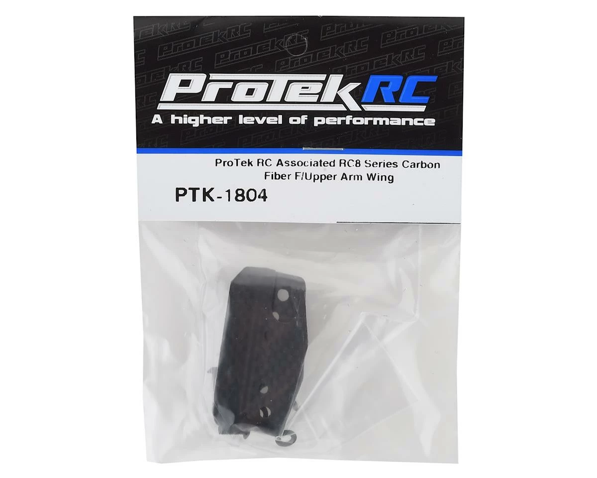 ProTek RC Associated RC8B3.2 Series Carbon Fiber Front Upper Arm Wing 4 ProTek RC Associated RC8B3.2 Series Carbon Fiber Front Upper Arm Wing - Image 2
