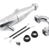 ProTek RC 2100 Tuned Exhaust Pipe w/85mm Manifold (Welded Nipple) (EFRA2155) 2 ProTek RC 2100 Tuned Exhaust Pipe w/85mm Manifold (Welded Nipple) (EFRA2155) -Model Collector Hub ptk 2100sc