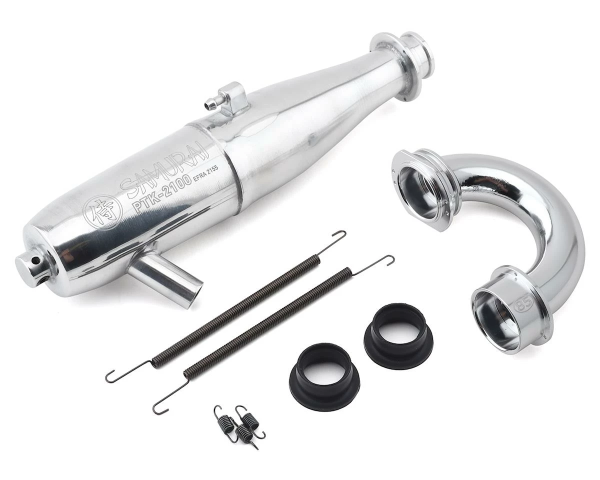 ProTek RC 2100 Tuned Exhaust Pipe w/85mm Manifold (Welded Nipple) (EFRA2155) 3 ProTek RC 2100 Tuned Exhaust Pipe w/85mm Manifold (Welded Nipple) (EFRA2155)