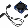 ProTek RC 30x30x10mm Aluminum High Speed HV Cooling Fan (Blue/Black) -Model Collector Hub ptk 2112