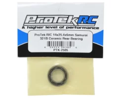 ProTek RC 14x25.4x6mm Samurai RM, S03 and R03 Ceramic Rear Bearing -Model Collector Hub ptk 2505 2
