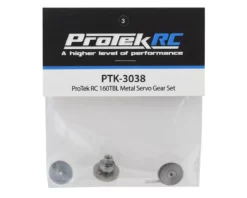 ProTek RC 160TBL Metal Servo Gear Set -Model Collector Hub ptk 3038 1