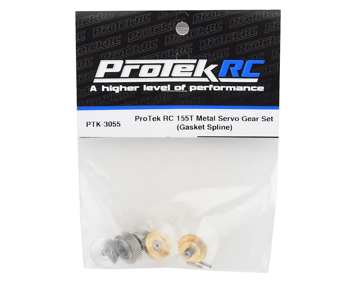 ProTek RC 155T Metal Servo Gear Set (Gasket Spline) 4 ProTek RC 155T Metal Servo Gear Set (Gasket Spline) - Image 2