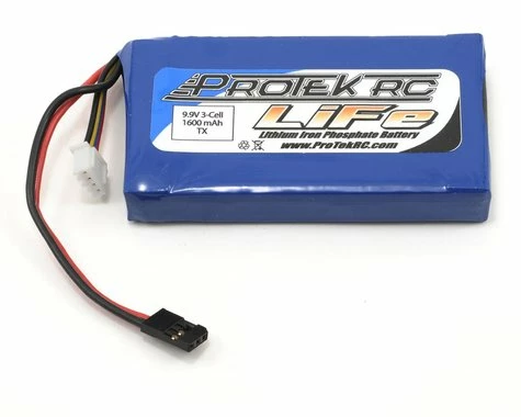 ProTek RC LiFe 3PK/M11 Car Transmitter Battery Pack (9.9V/1600mAh) 3 ProTek RC LiFe 3PK/M11 Car Transmitter Battery Pack (9.9V/1600mAh)