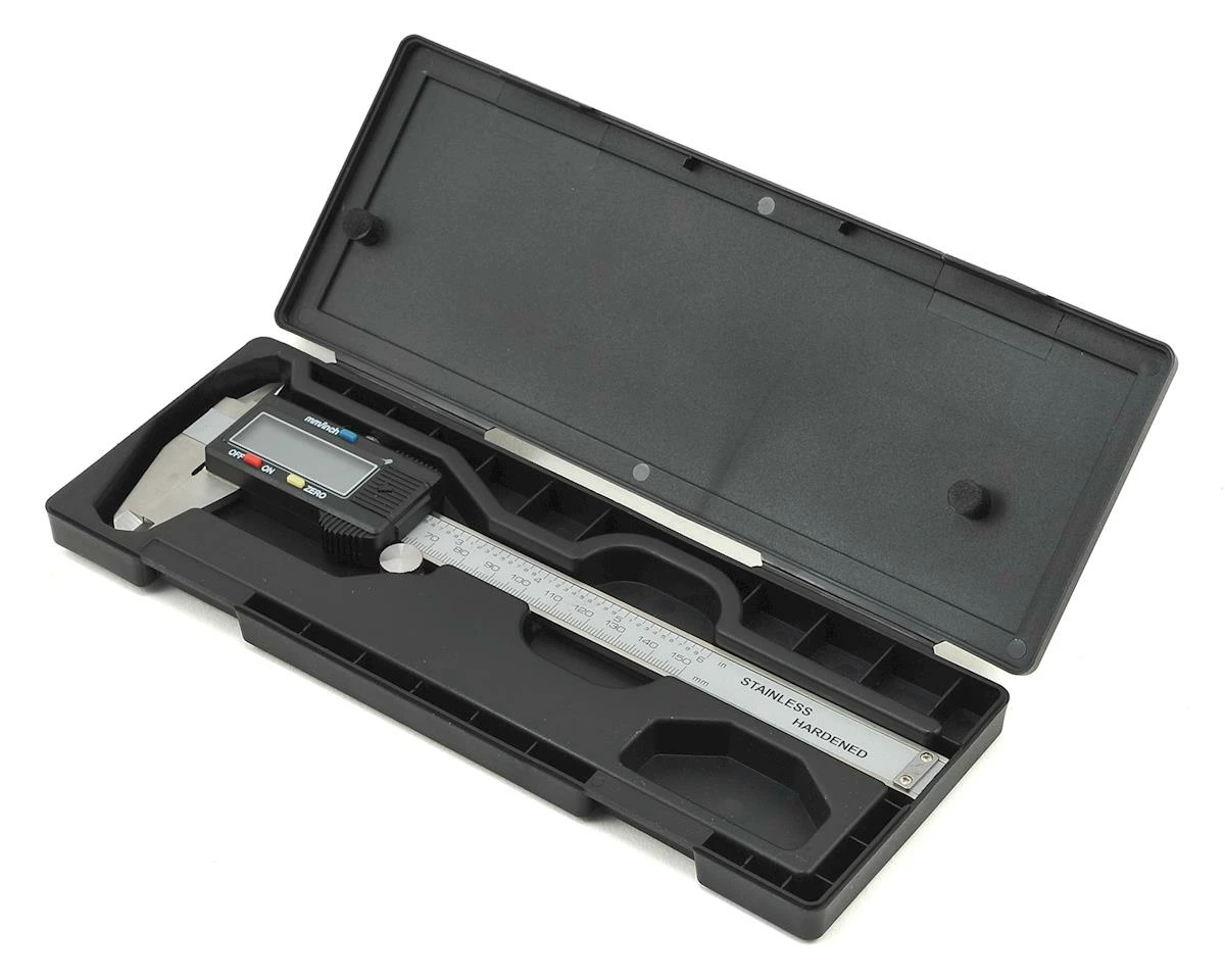 ProTek RC 6" Digital Caliper w/LCD Display & Hard Case 4 ProTek RC 6" Digital Caliper w/LCD Display & Hard Case - Image 2